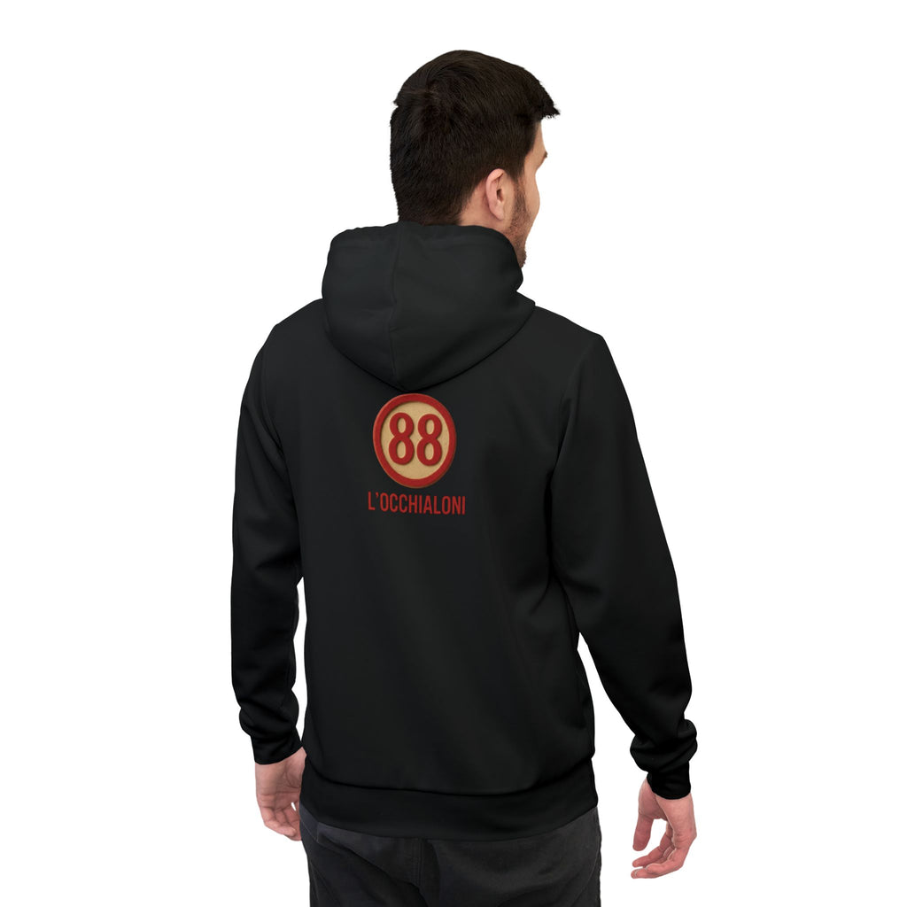 Tombola di Natale Athletic Hoodie — Colori Vivaci | Twelve Glances