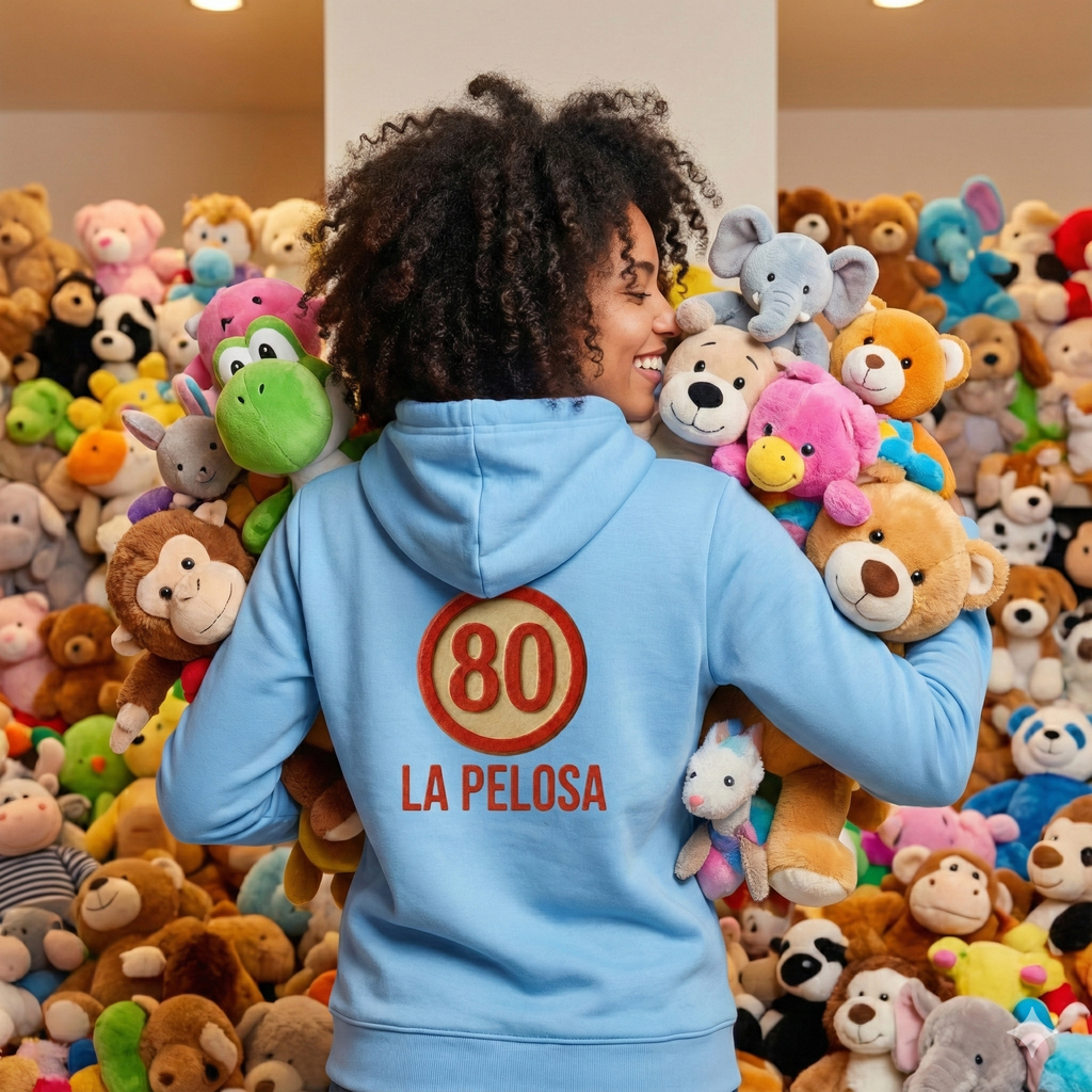 La Pelosa — Tombola di Natale Athletic Hoodie | Twelve Glances