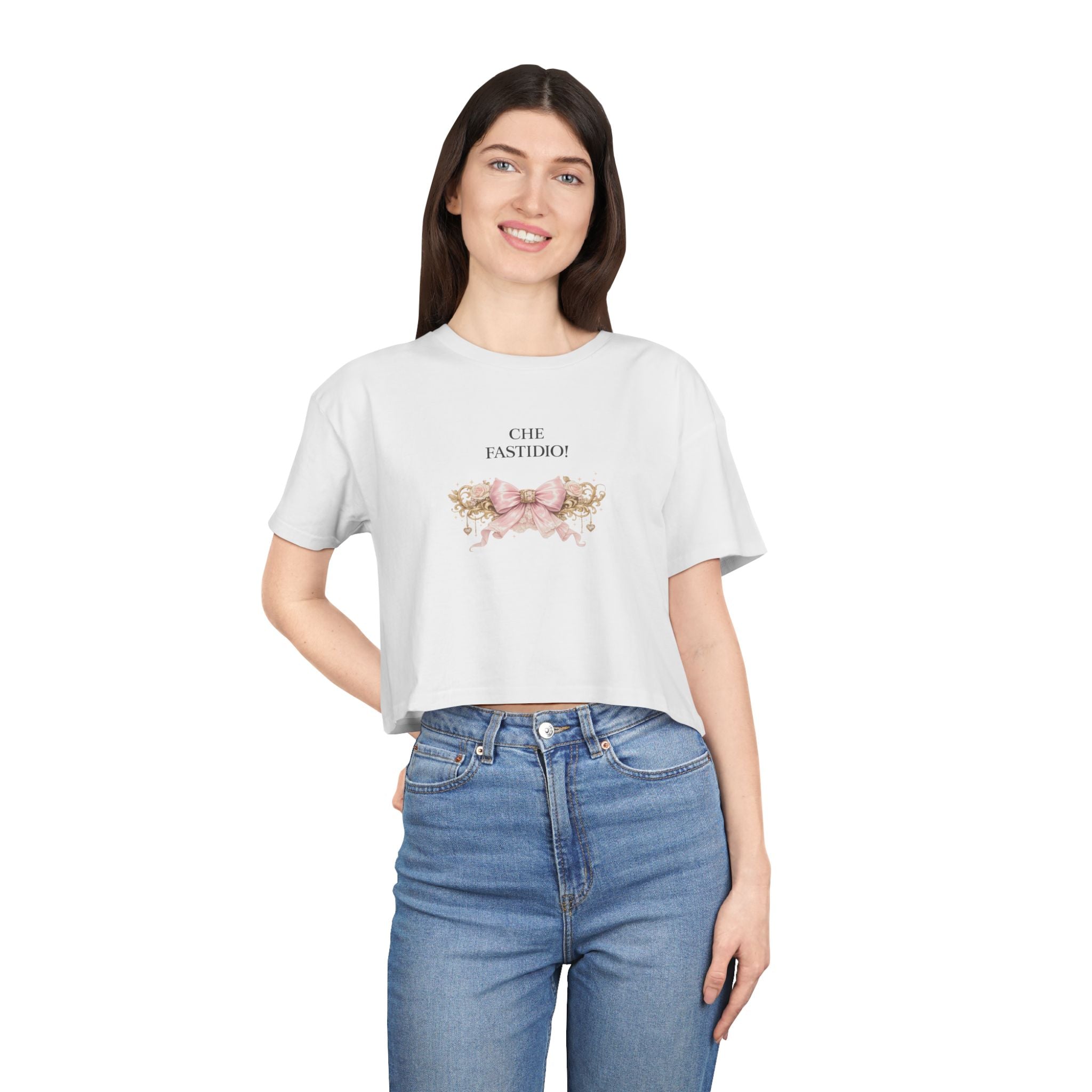 Che Fastidio! Women's Crop Tee