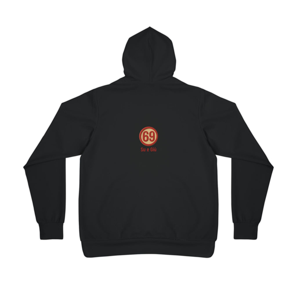 Tombola di Natale Athletic Hoodie — Black | Twelve Glances
