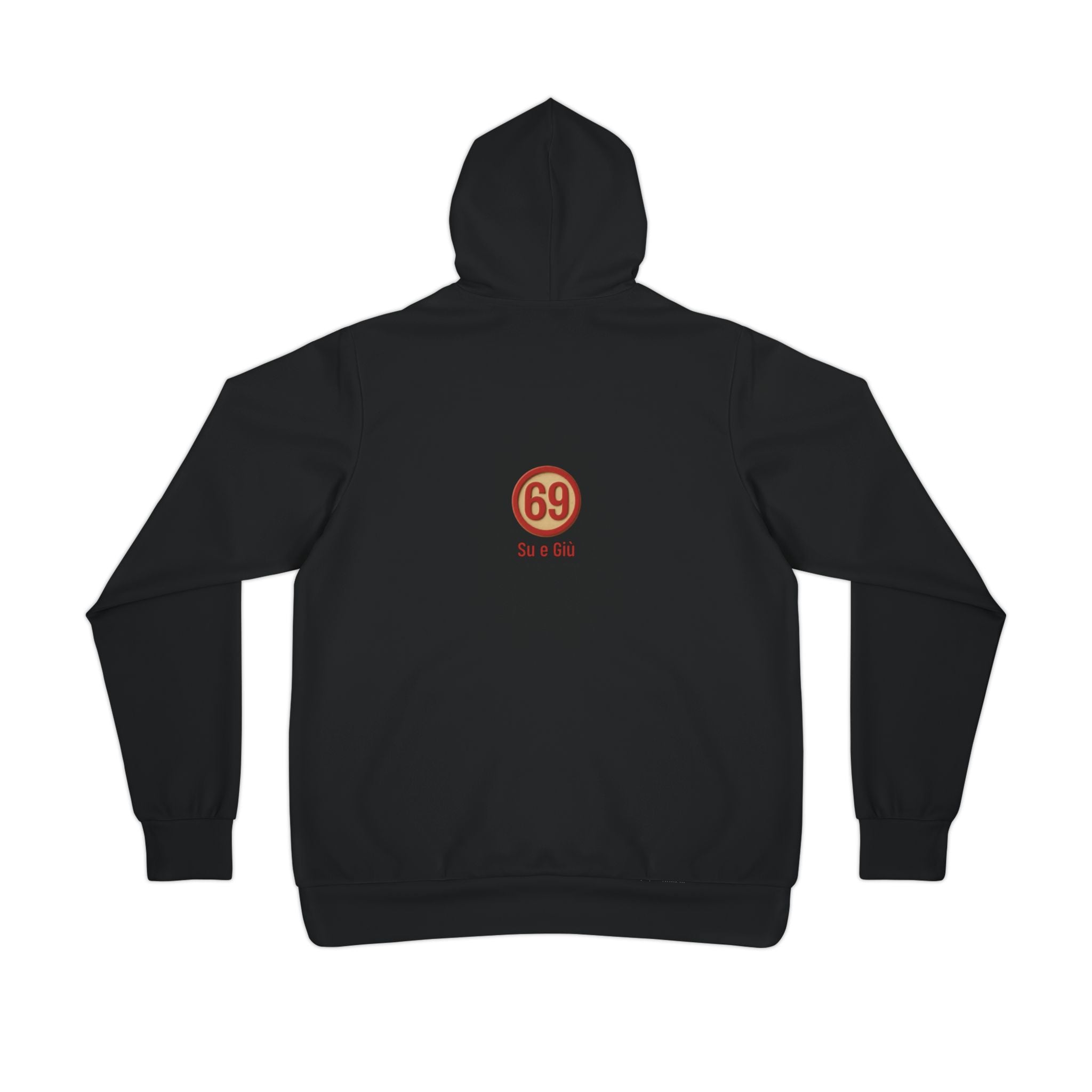 Tombola di Natale Athletic Hoodie — Black | Twelve Glances