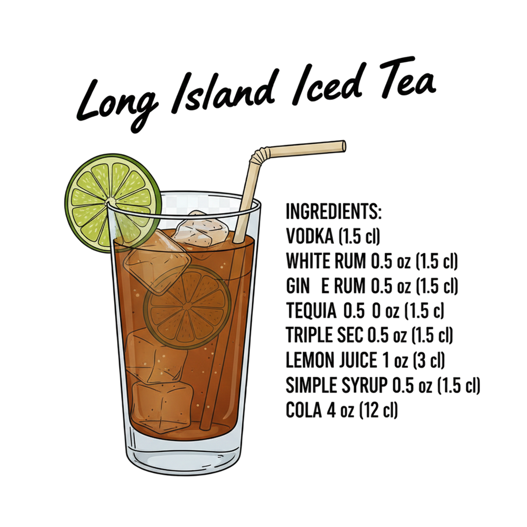Long Island Ice Tea T-Shirt – Graphic Tee