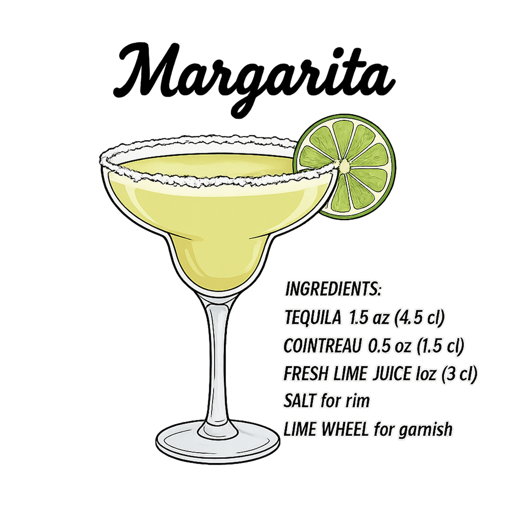 Margarita Cocktail T-Shirt – Graphic Tee